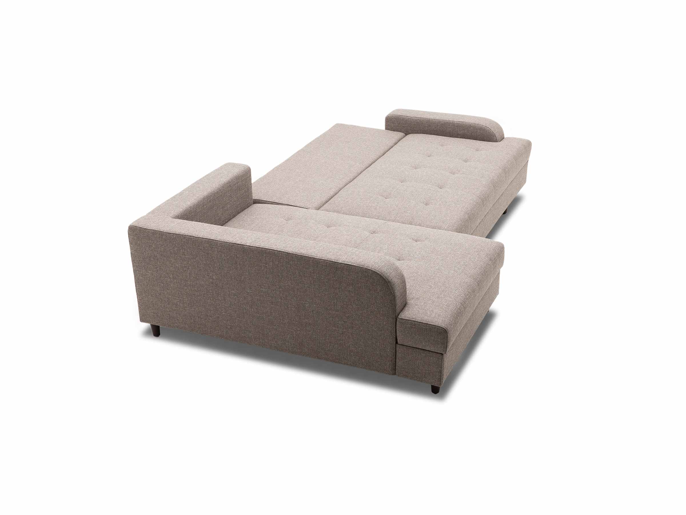 Biblio Corner Chaise Sofa Bed 105" - Image 3