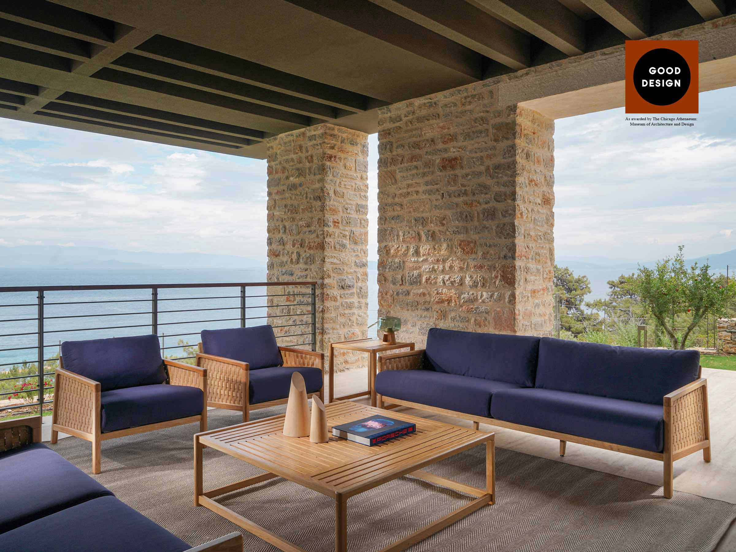 Lotus Three Seater Sofa - Image 5
