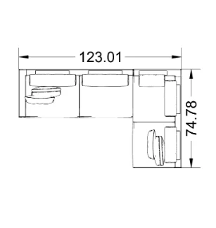 Mix Sectional Sofa - OUTLET - Image 8