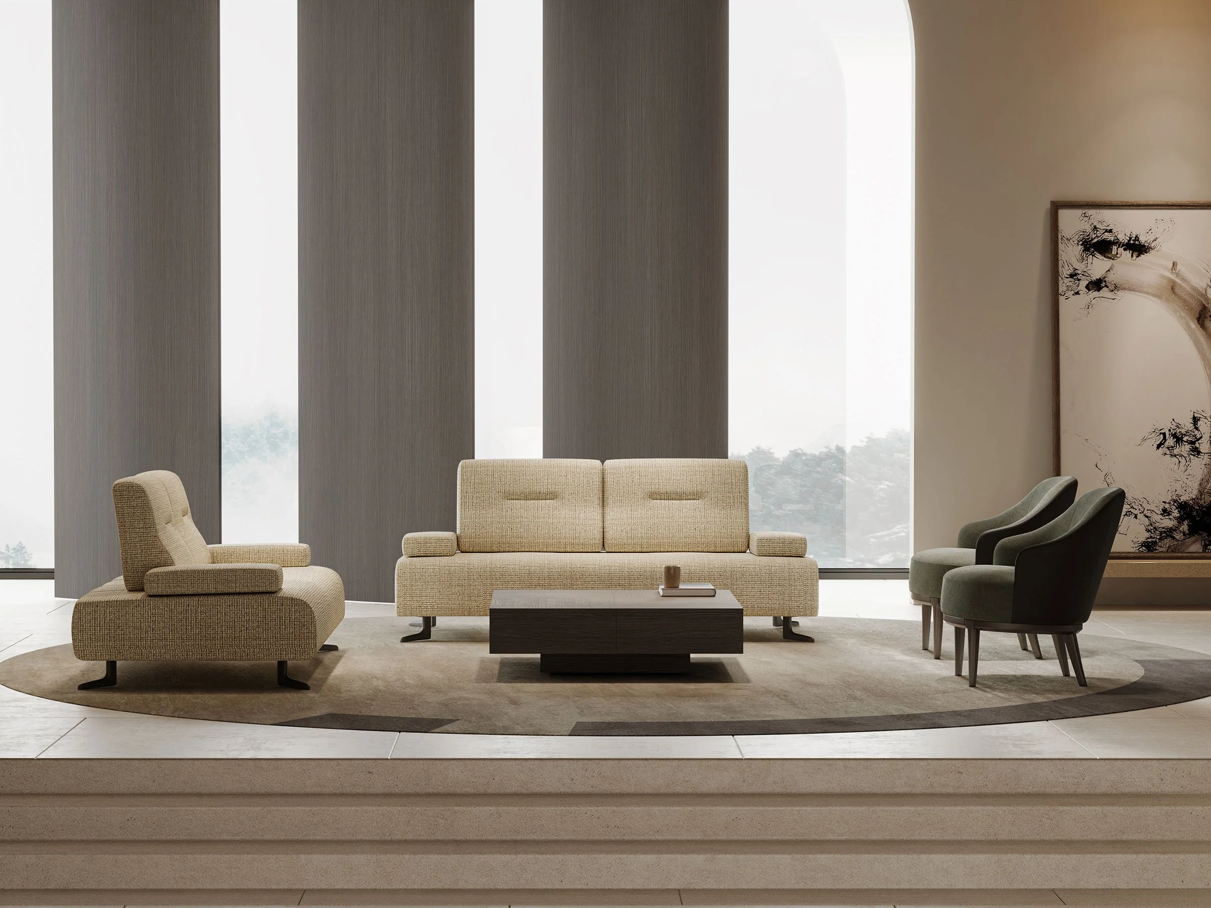 Panna Loveseat Sofa - Image 5