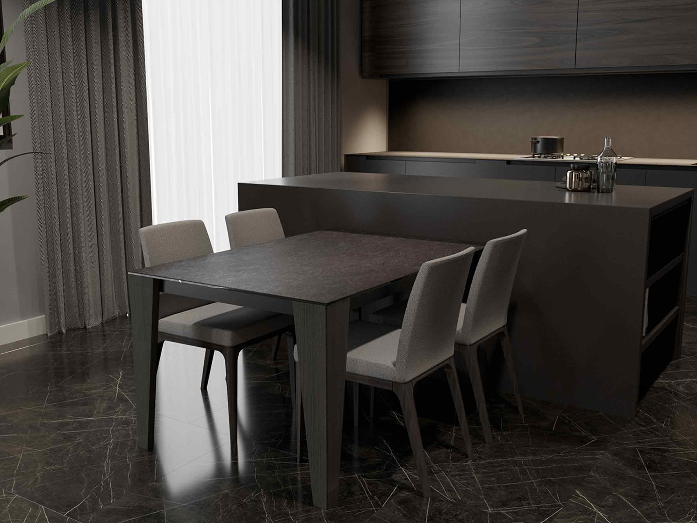 Terra Glass/Ceramic Table - Image 5