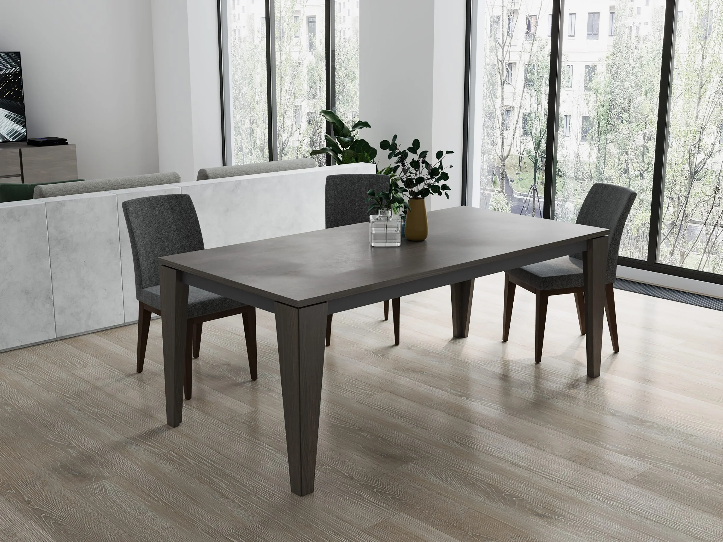 Terra Extendable Wood Table - Image 6